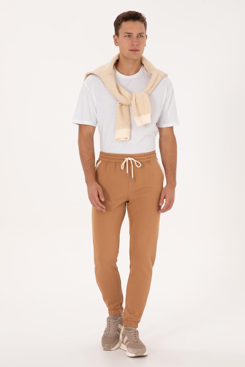 Erkek Camel Eşofman Altı