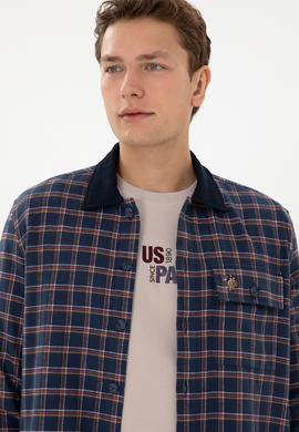 Erkek Lacivert Uzun Kollu Gömlek - 50316574016