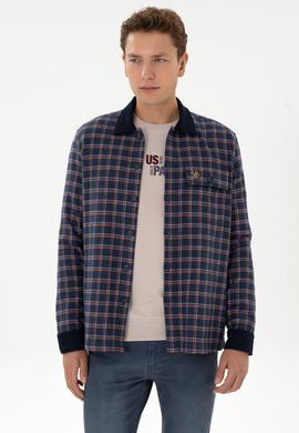 Erkek Lacivert Uzun Kollu Gömlek - 50316574016