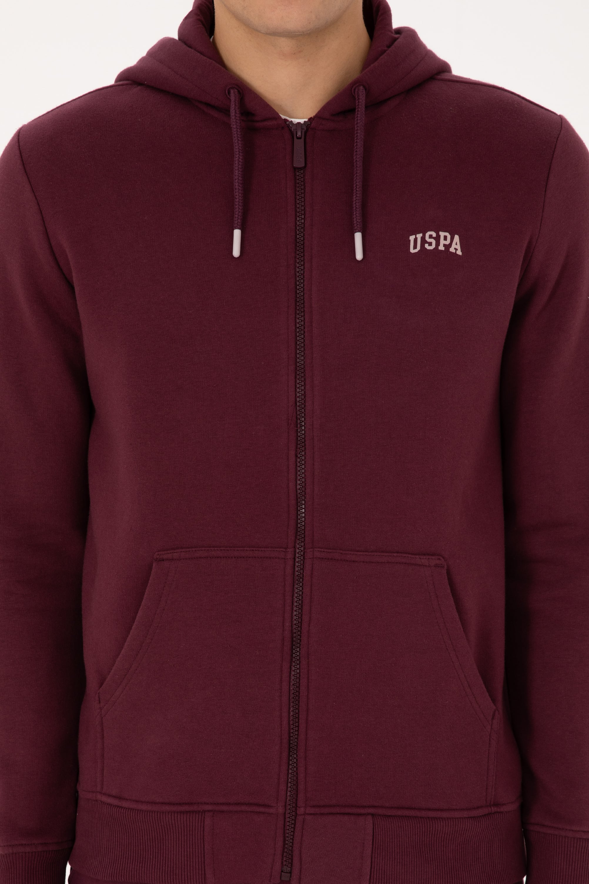Erkek Regular Fit Koyu Bordo Şardonlu Örme Hırka - Image 6
