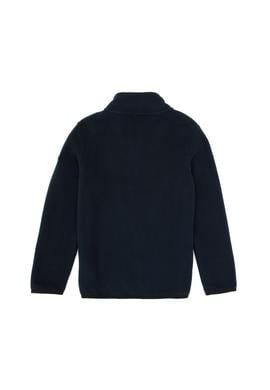 Erkek Çocuk Lacivert Fermuar Yaka Sweatshirt - 50313841118