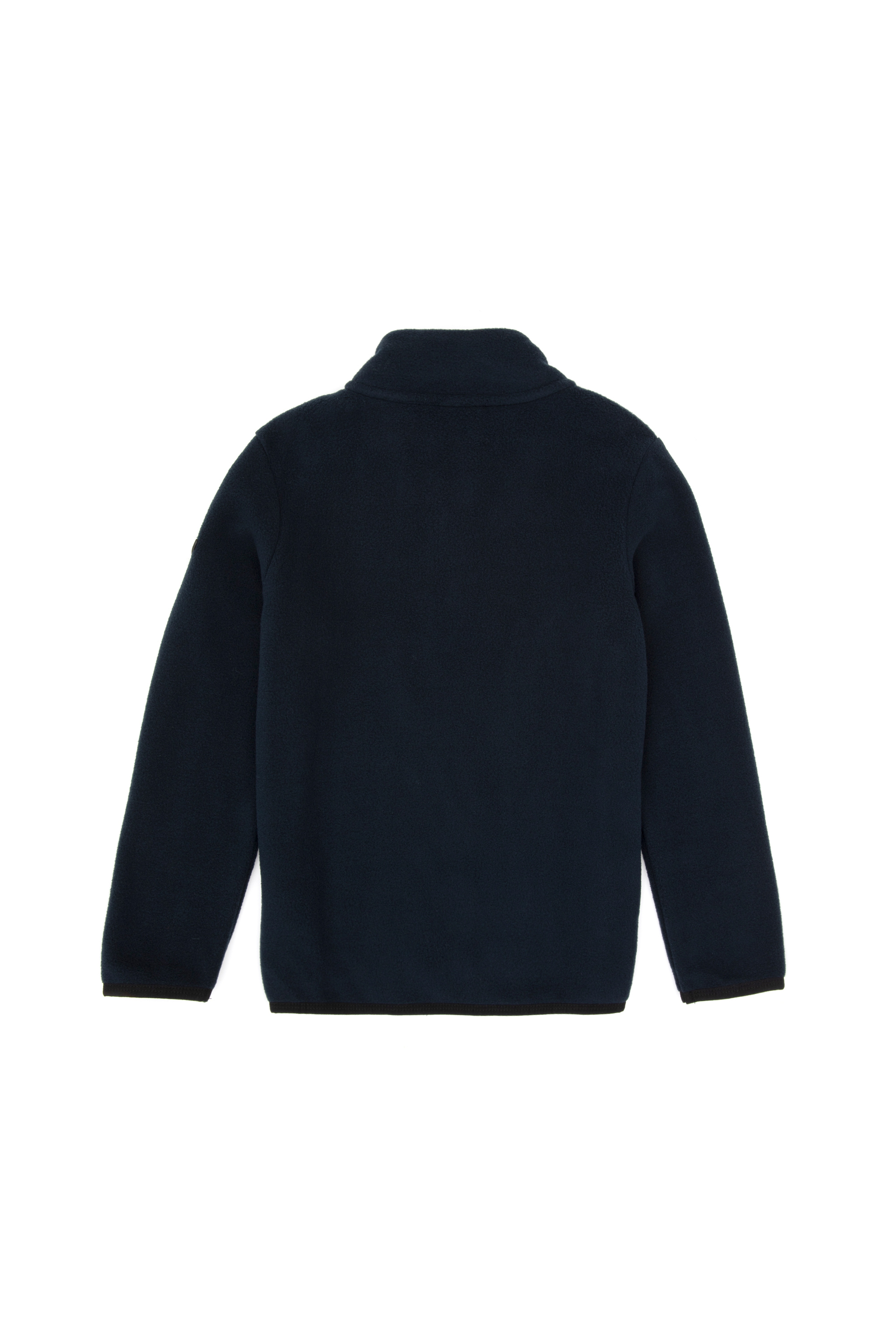Erkek Çocuk Lacivert Yarım Fermuarlı Polar Sweatshirt