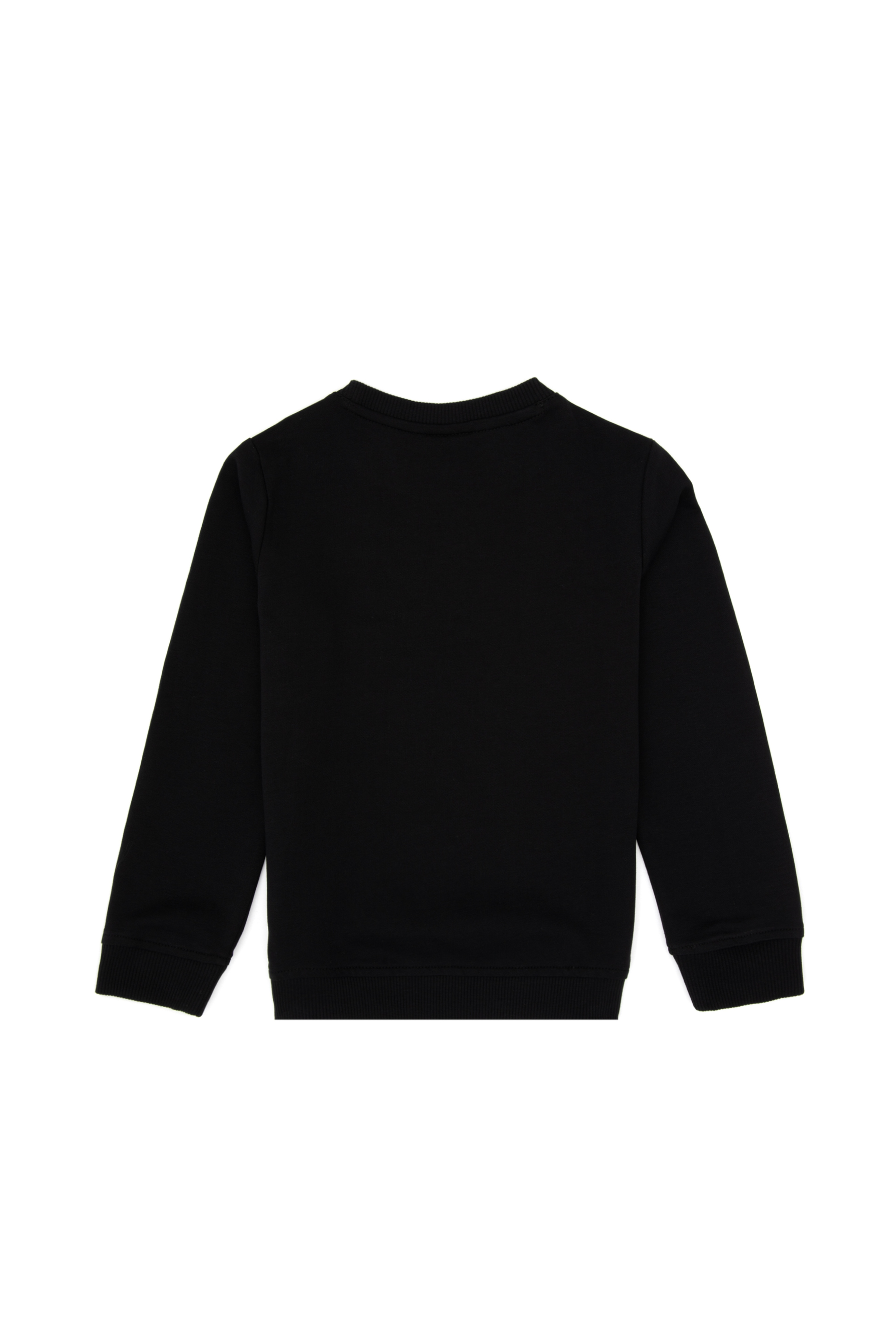 Erkek Çocuk Siyah Bisiklet Yaka Sweatshirt