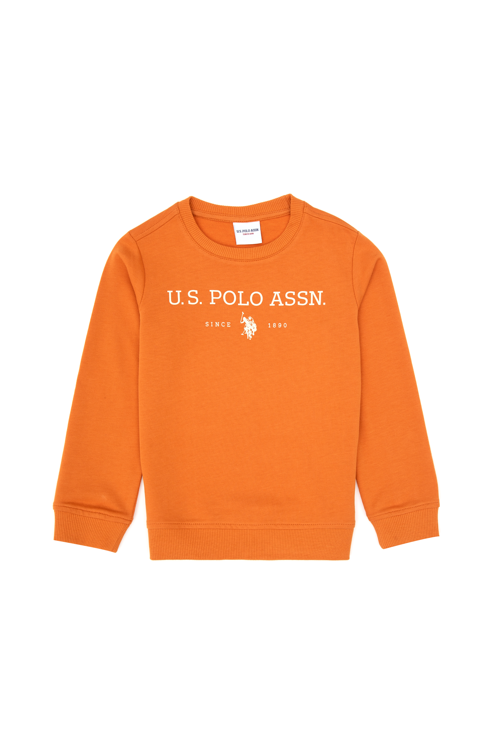 Erkek Çocuk Bakır Bisiklet Yaka Sweatshirt