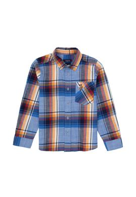 Erkek Çocuk Saks Uzun Kollu Gömlek - 50310196016