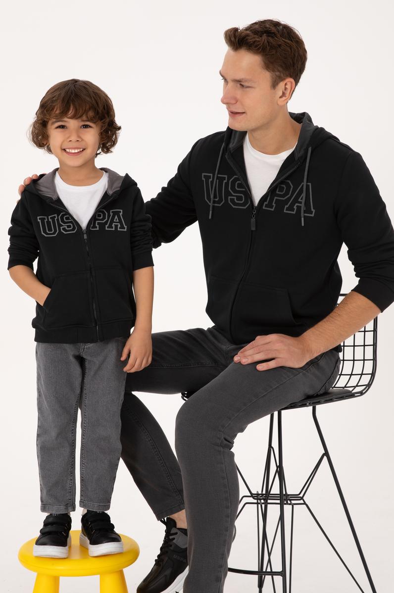 Erkek Siyah Örme Hırka