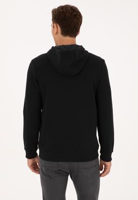 Erkek Siyah Örme Hırka - 50313719021