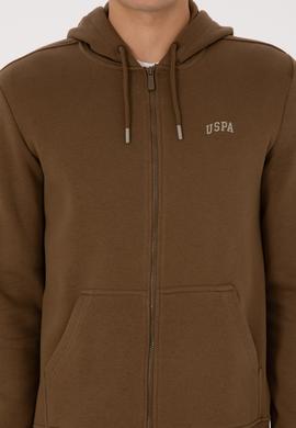 Erkek Regular Fit Haki Şardonlu Örme Hırka - 50313755038