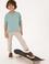 Erkek Çocuk Mint Basic Sweatshirt