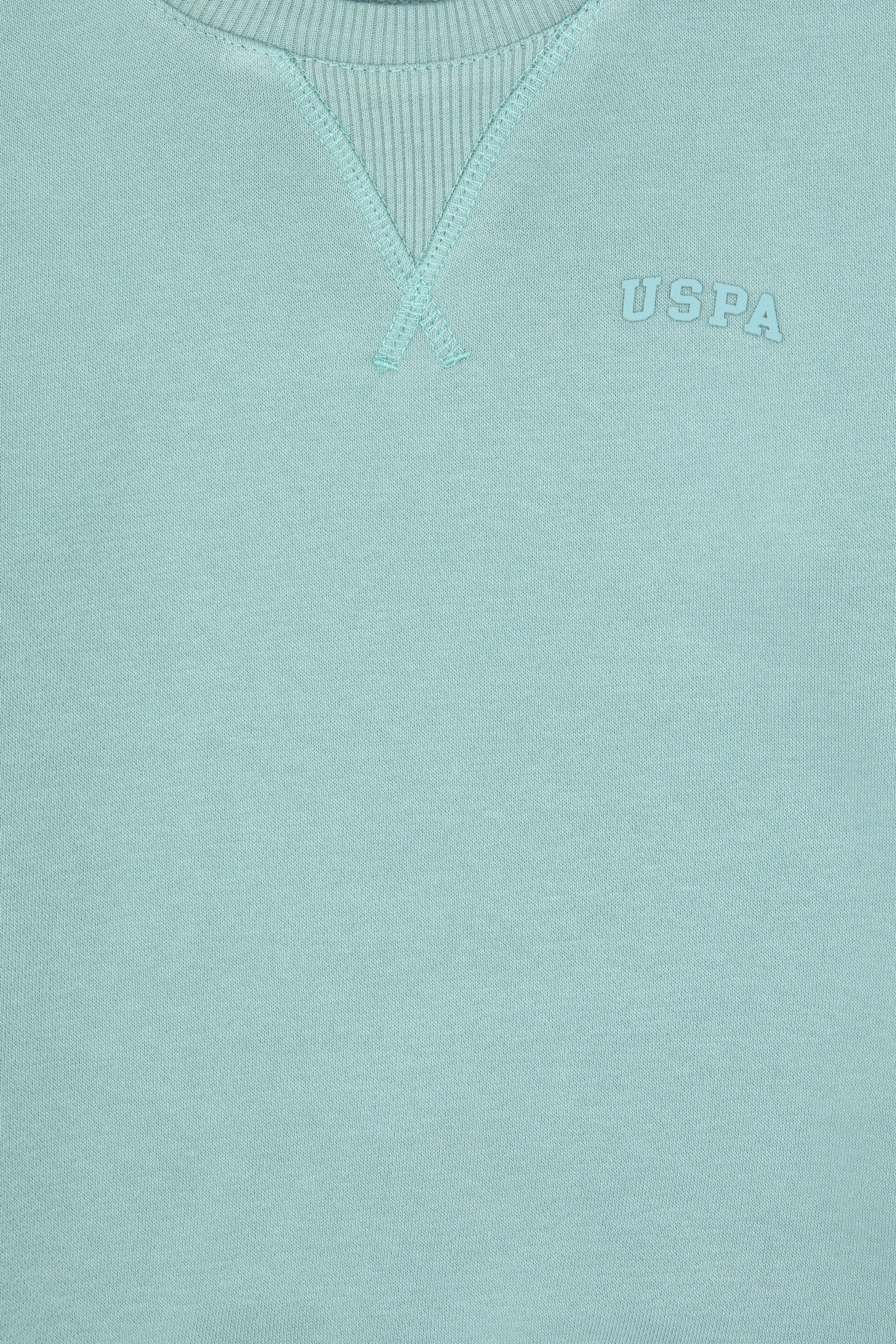 Erkek Çocuk Mint Basic Sweatshirt