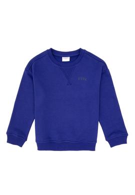 Erkek Çocuk Mor Bisiklet Yaka Basic Sweatshirt - 50313829163