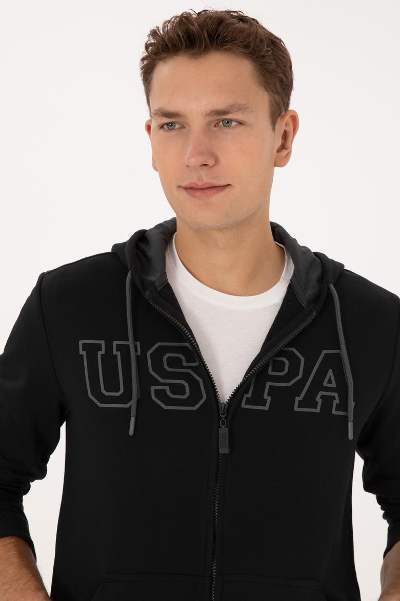 Erkek Siyah Örme Hırka - 50313719021