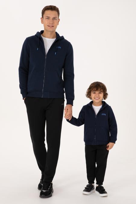 Erkek Regular Fit Lacivert Şardonlu Örme Hırka