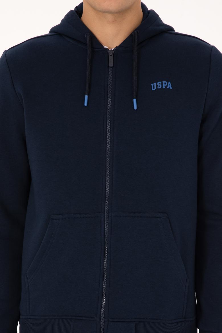 Erkek Regular Fit Lacivert Şardonlu Örme Hırka - 50313755001