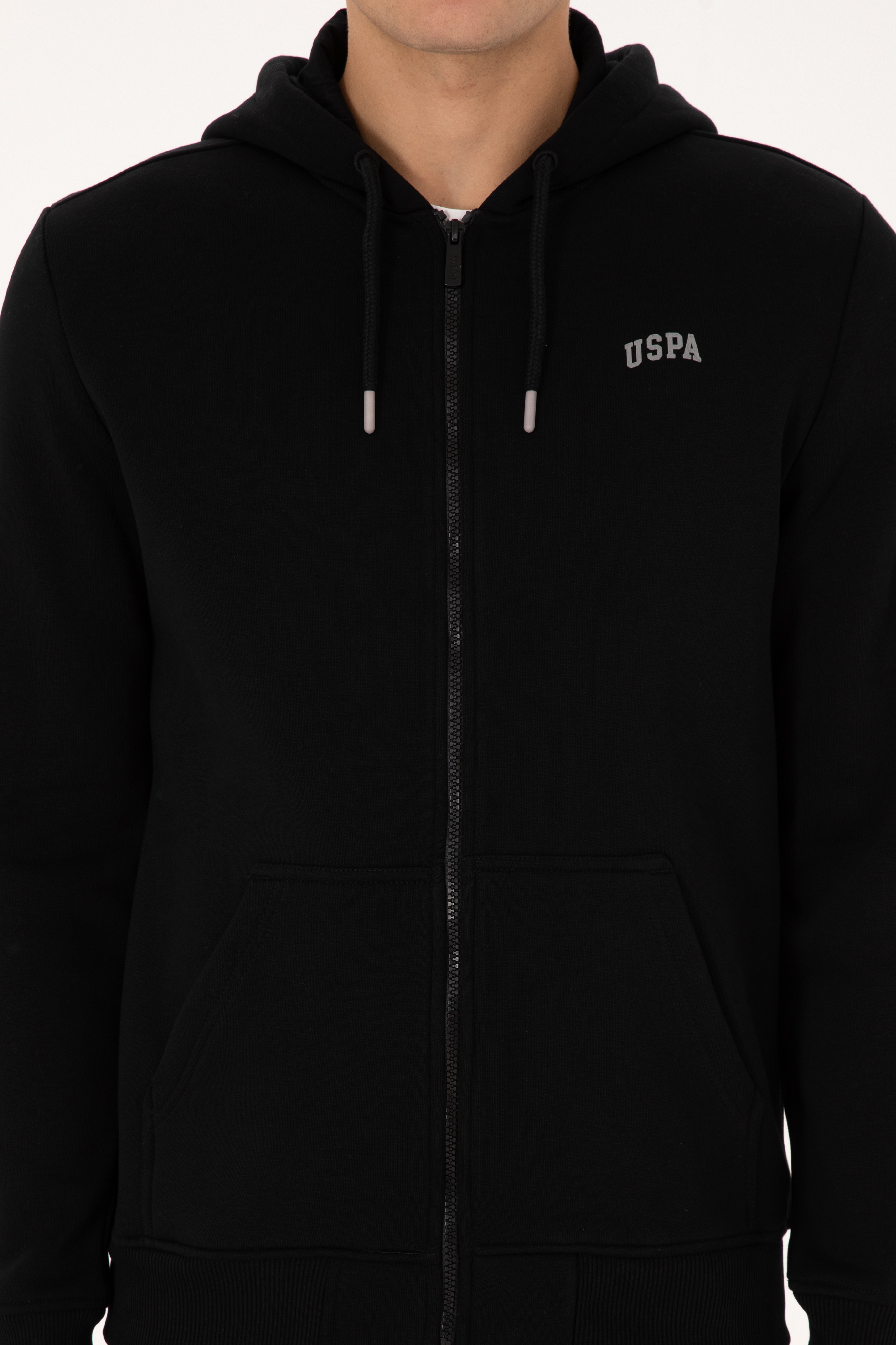 Erkek Regular Fit Siyah Şardonlu Örme Hırka - Image 6