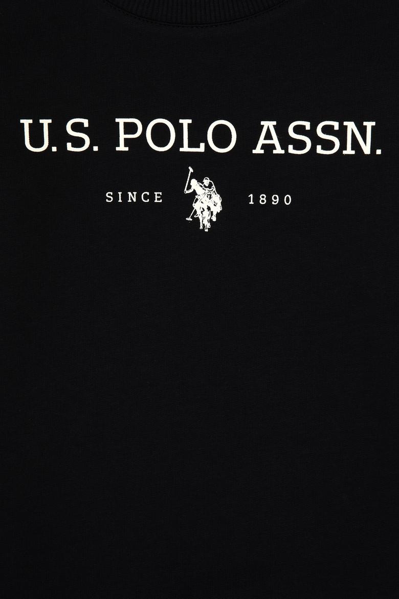 Erkek Çocuk Siyah Bisiklet Yaka Sweatshirt - 50313900073