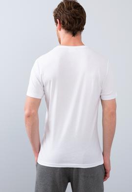 Erkek Beyaz Tişört - 50213596008