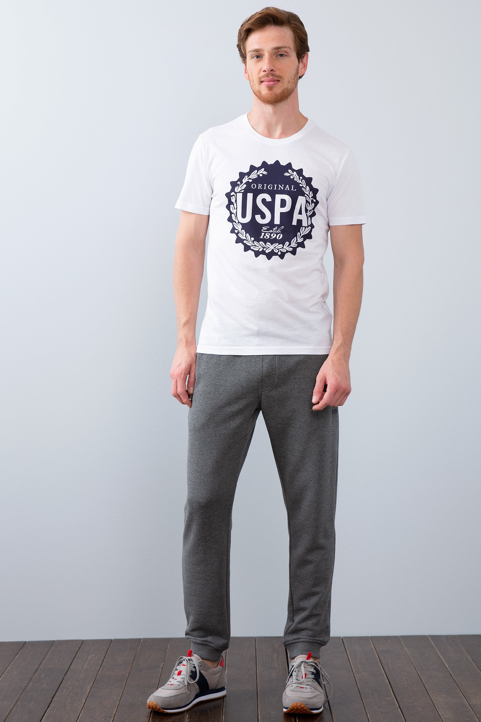 Erkek Beyaz Tişört - 50213596008