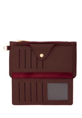 Kadın Bordo Cüzdan - 50316864002