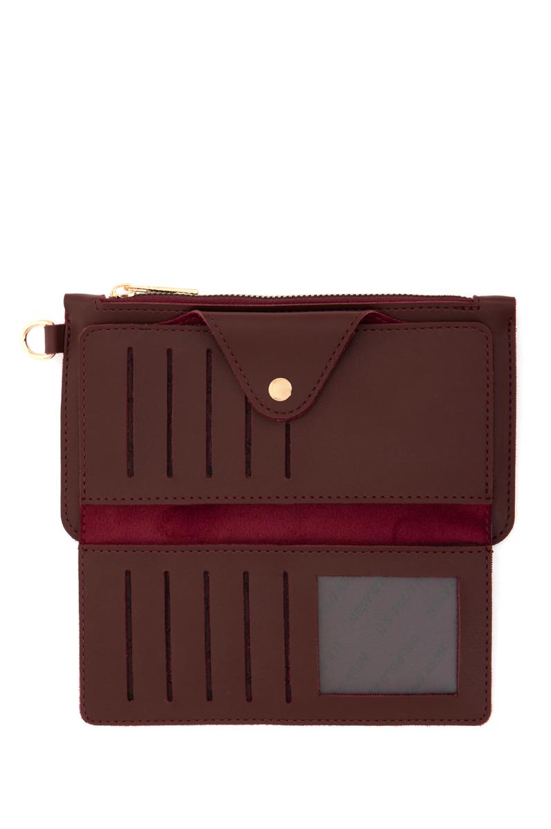 Kadın Bordo Cüzdan