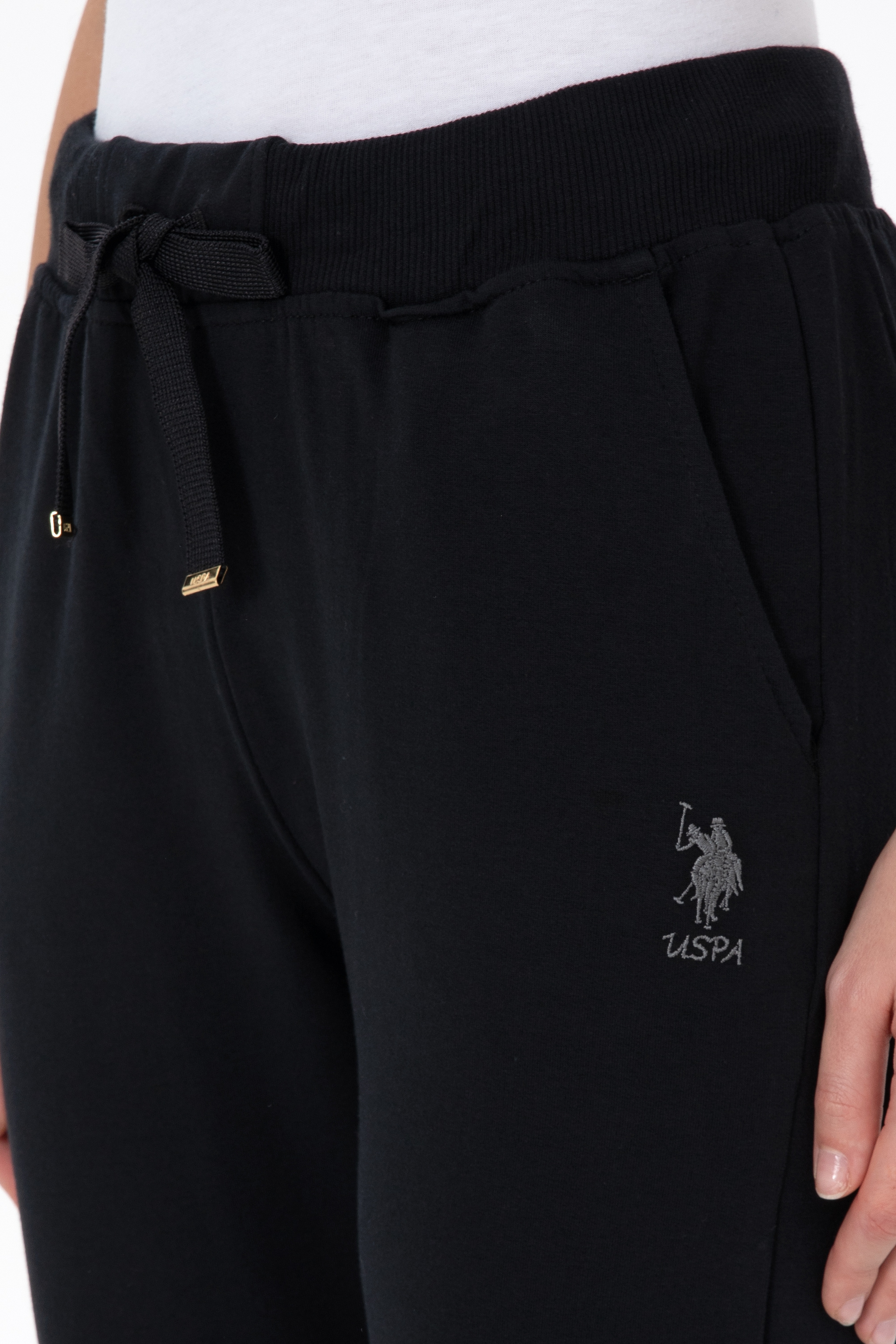 Kadın Siyah Bisiklet Yaka Basic Sweatshırt - Image 7