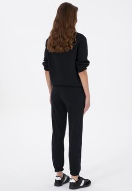 Kadın Siyah Jogger Eşofman Altı - 50313591017