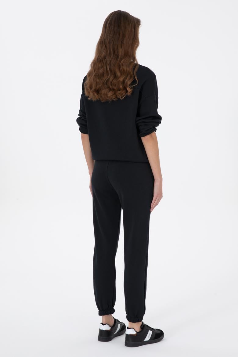 Kadın Siyah Jogger Eşofman Altı - 50313591017