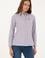Kadın Mor Uzun Kollu Basic Gömlek
