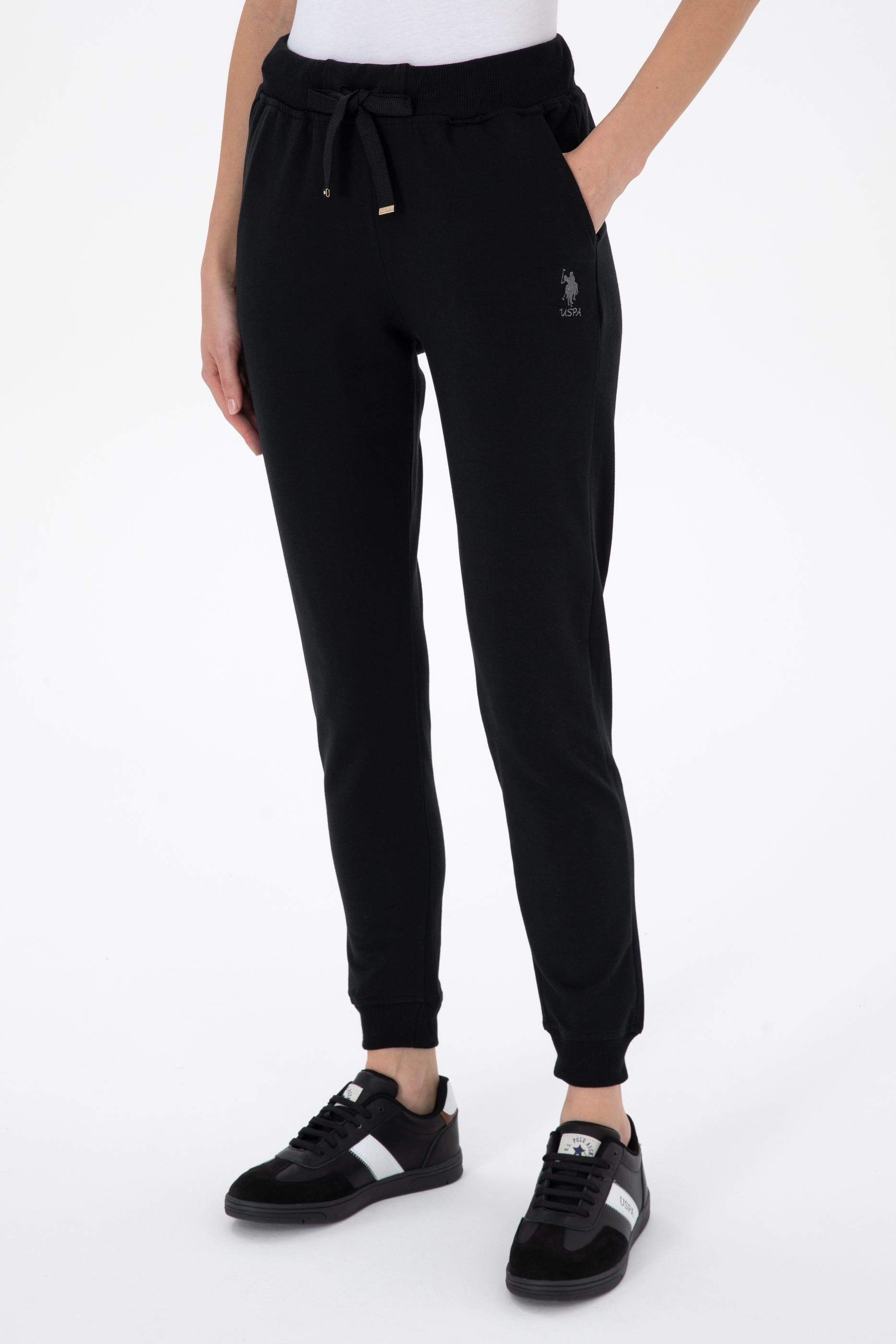 Kadın Siyah Jogger Eşofman Altı