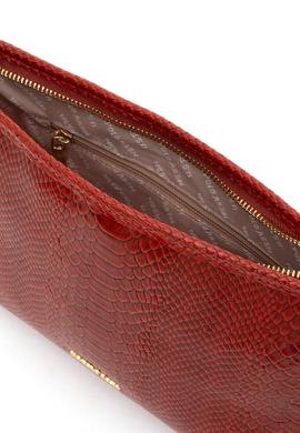 Kadın Kiremit Zincir Askılı Kroko Kol Çantası - 50317816002