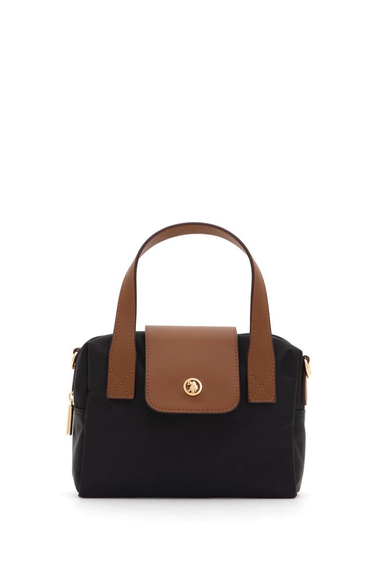 Kadın Siyah Kapitone Çapraz Çanta - 50317833001