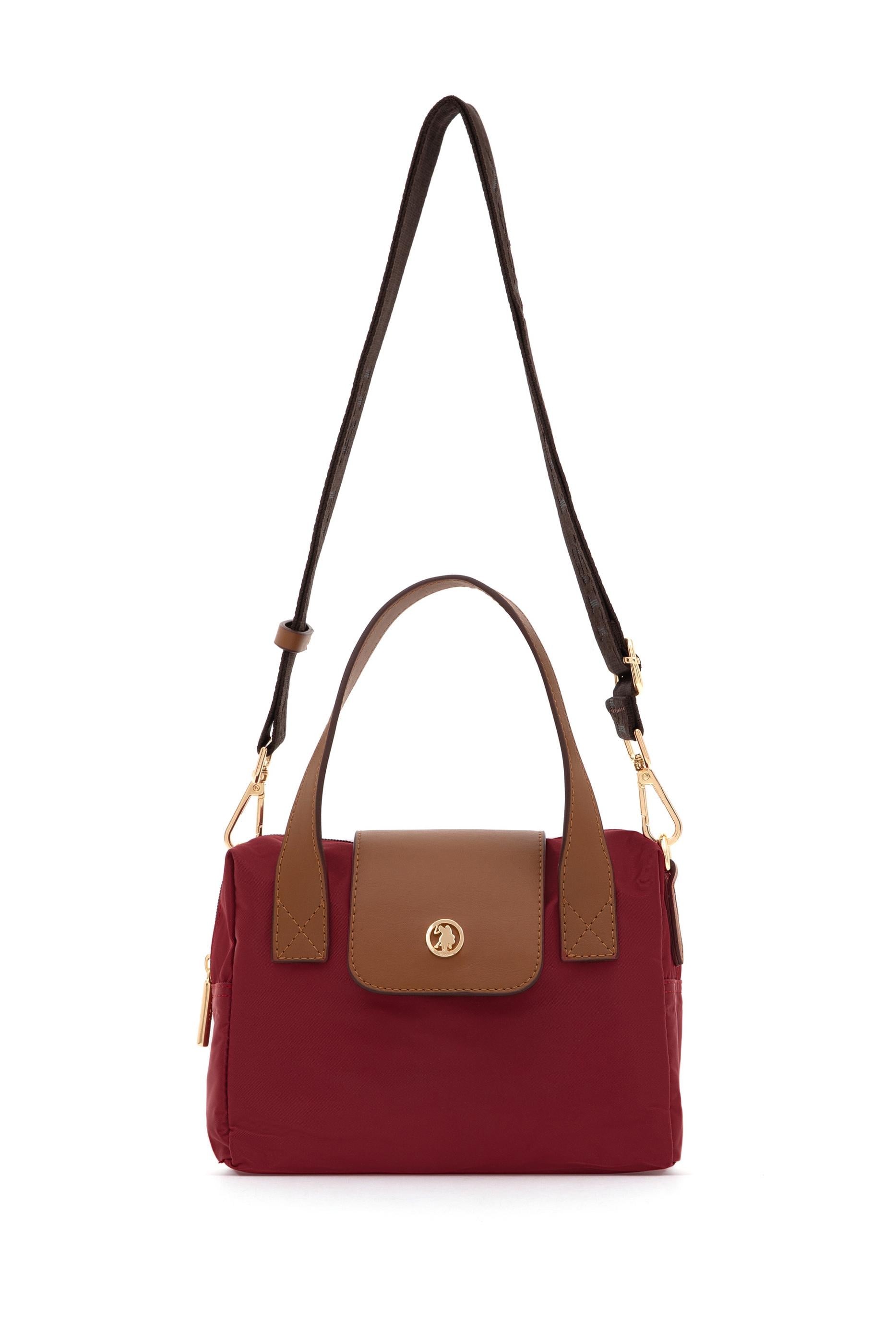 Kadın Bordo Kapitone Çapraz Çanta