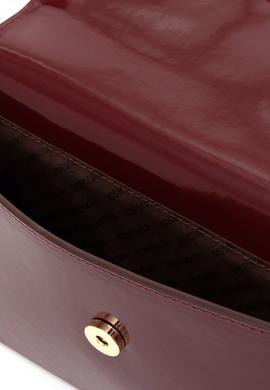 Kadın Bordo Rugan Kol Çantası - 50317814002