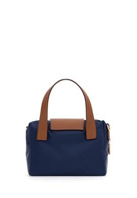 Kadın Lacivert Kapitone Çapraz Çanta - 50317833002