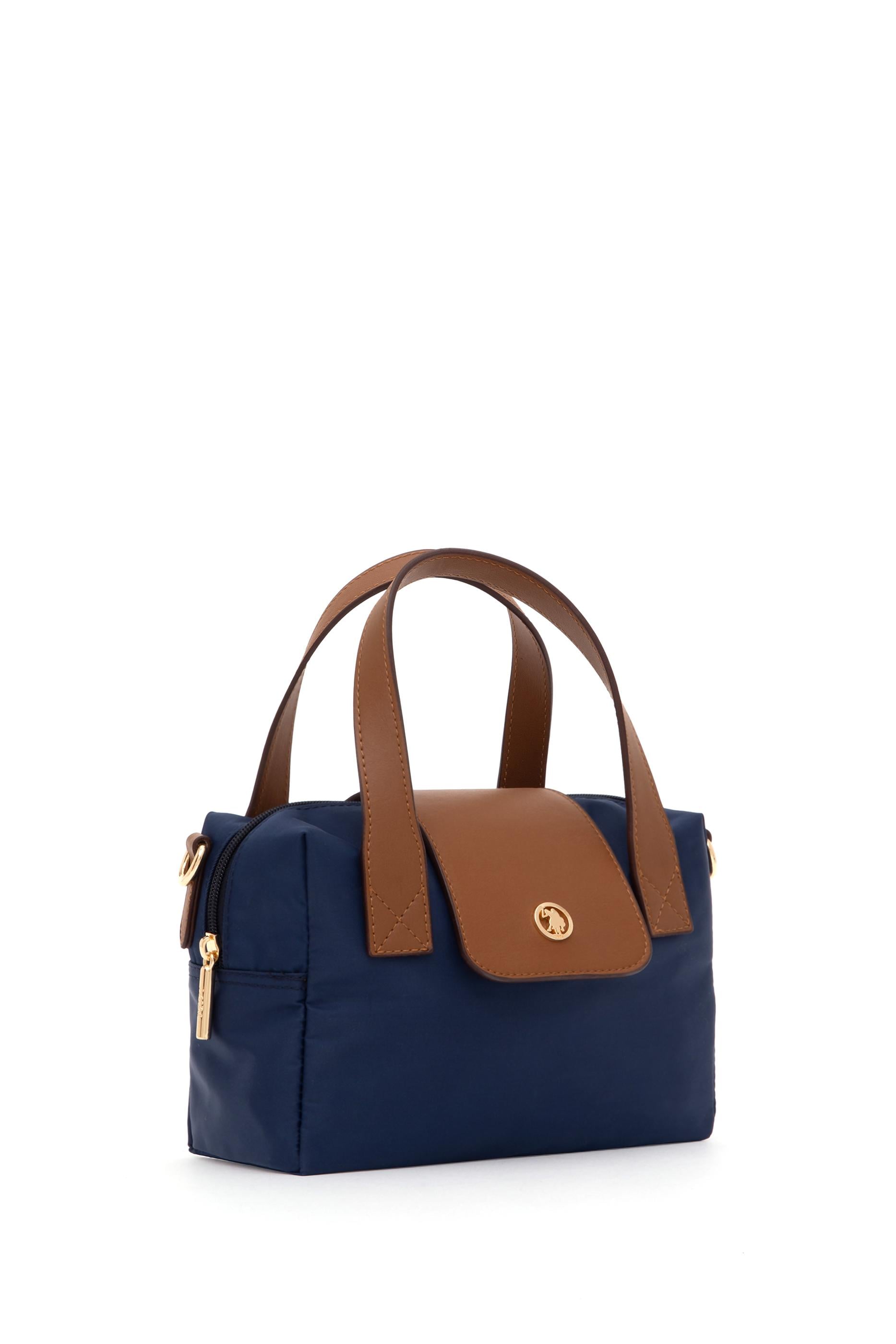 Kadın Lacivert Kapitone Çapraz Çanta