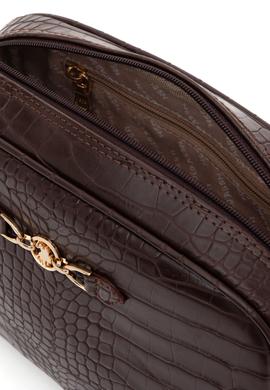 Kadın Kahverengi Kroko Çapraz Çanta - 50317817002