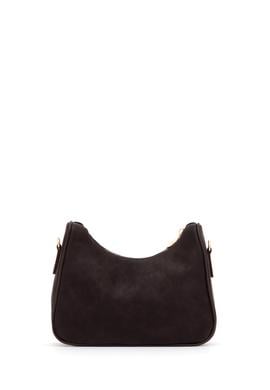 Kadın Kahverengi Süet Çapraz Çanta - 50317779001