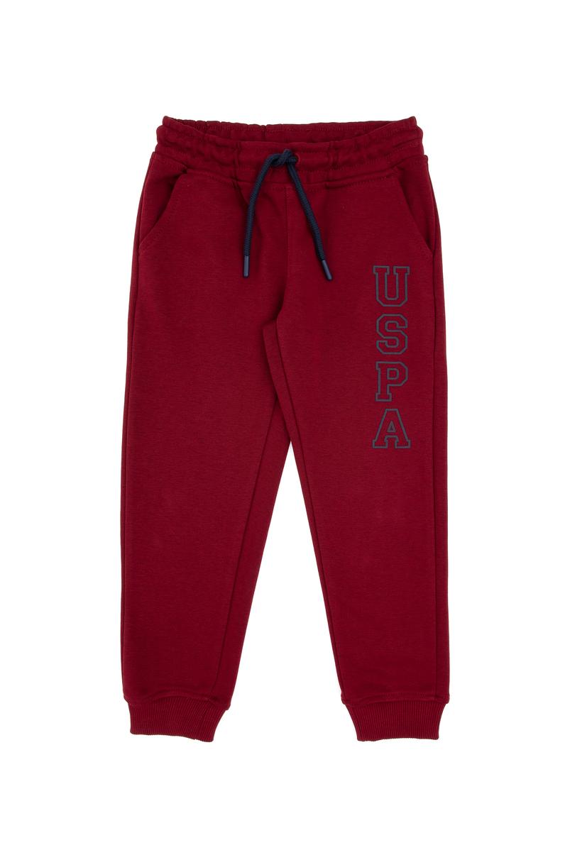 Erkek Çocuk Bordo Eşofman Altı