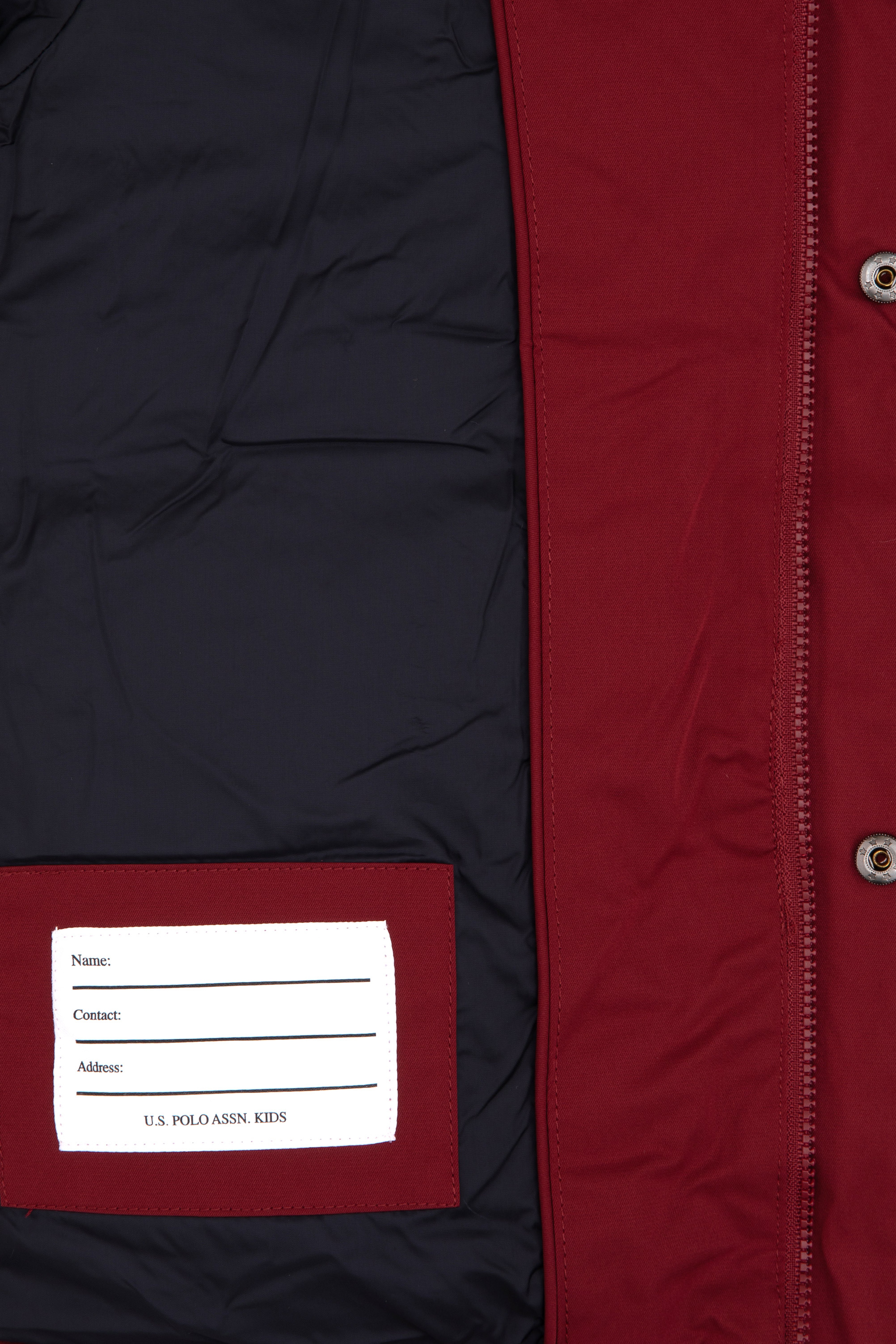 Erkek Çocuk Bordo Kaban - Image 3