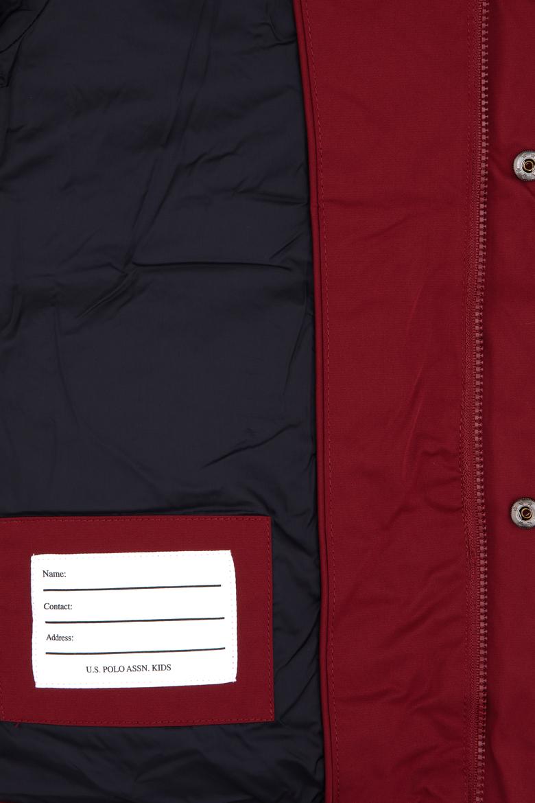 Erkek Çocuk Bordo Kaban - 50311144002