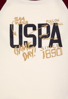 Erkek Çocuk Bordo Bisiklet Yaka Sweatshirt - 50316542002