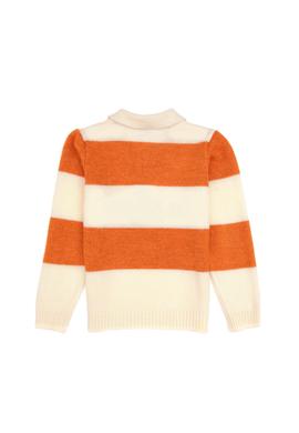 Erkek Çocuk Bakır Polo Yaka Kazak - 50311088014