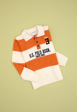 Erkek Çocuk Bakır Polo Yaka Kazak - 50311088014