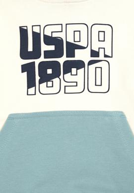 Erkek Çocuk Mint Kapüşonlu Sweatshirt - 50308764018