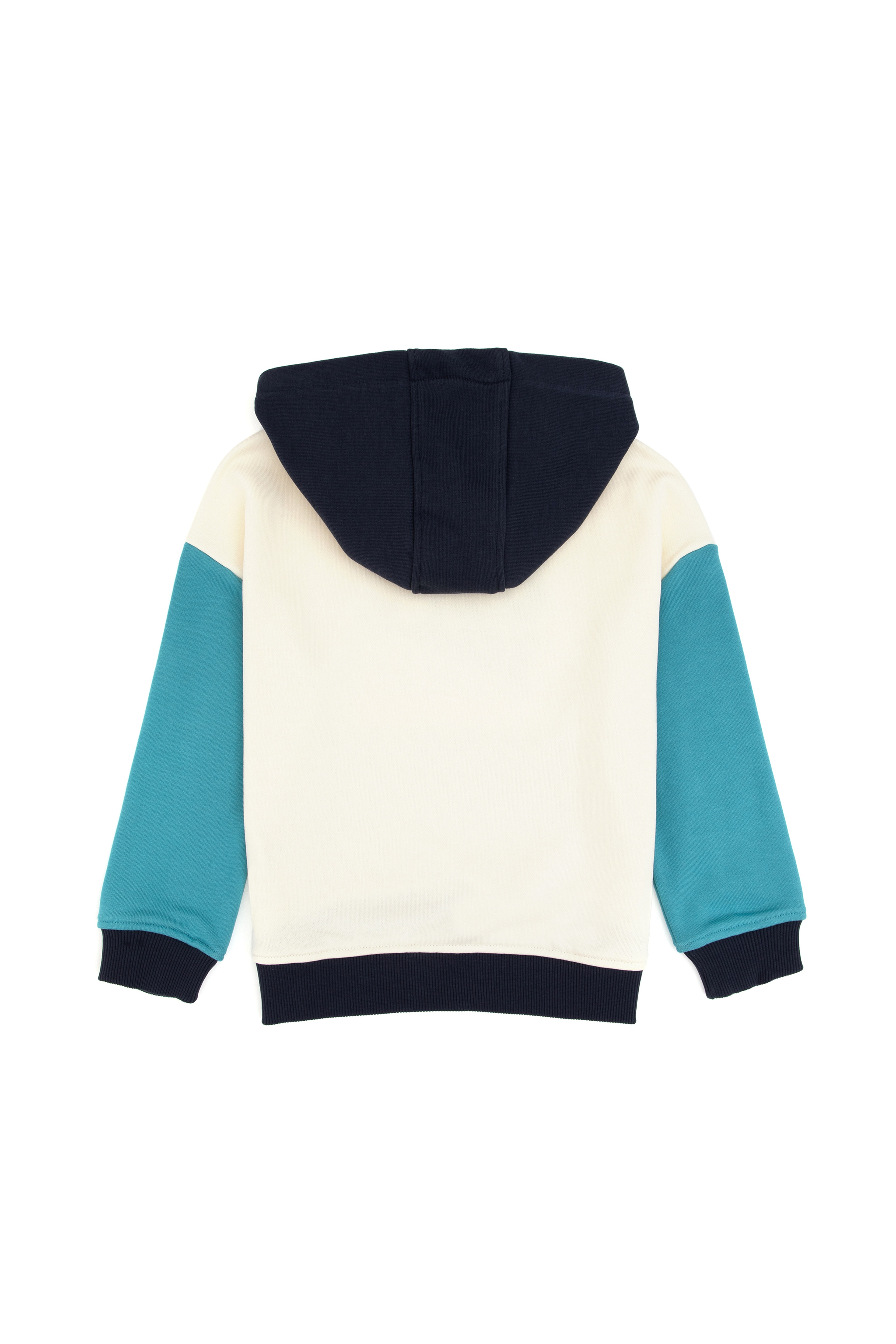 Erkek Çocuk Mint Kapüşonlu Sweatshirt - Image 2