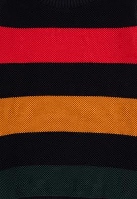 Erkek Çocuk Lacivert Bisiklet Yaka Kazak - 50311142006