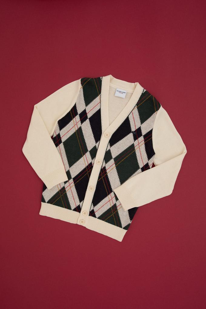 Erkek Çocuk Krem Triko Hırka