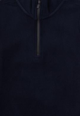 Erkek Çocuk Lacivert Fermuar Yaka Sweatshirt - 50313841118