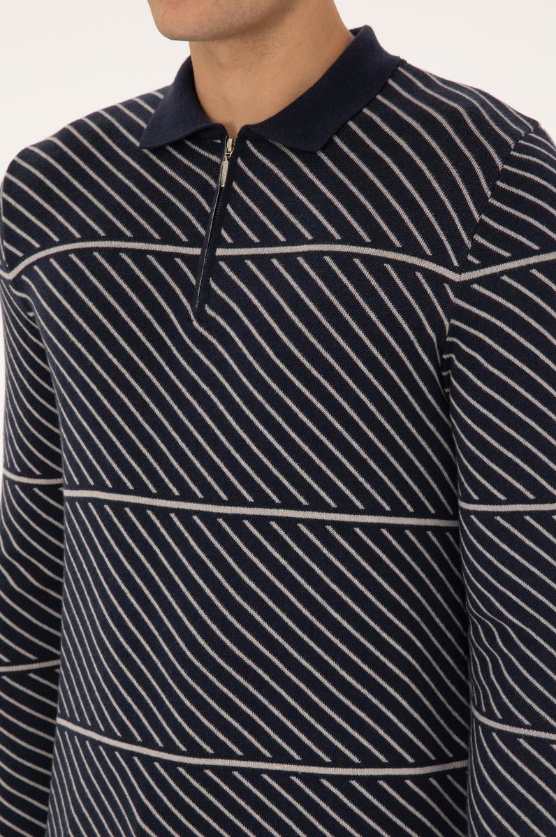 Erkek Lacivert Kazak