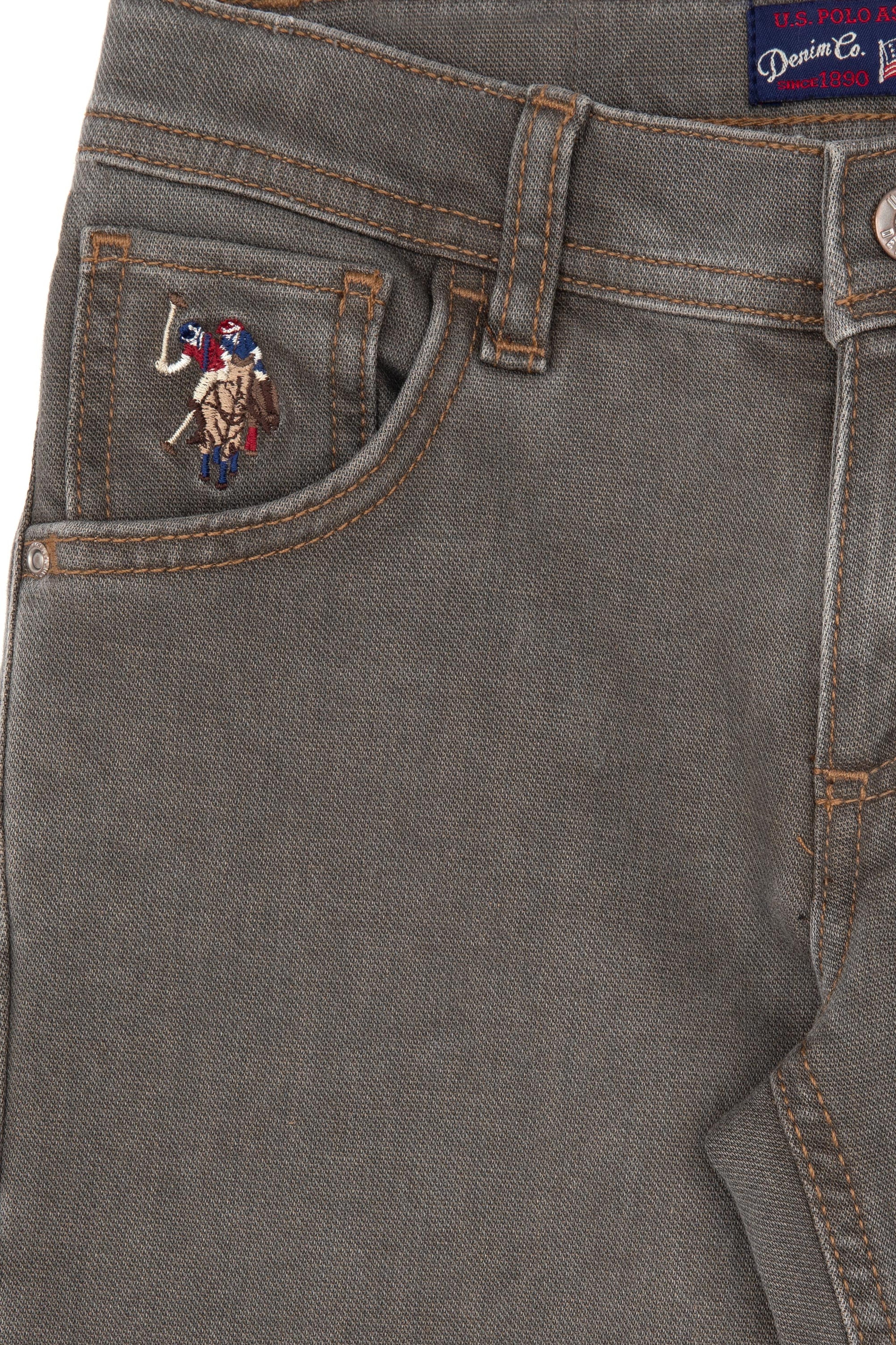 Erkek Çocuk Yeşil Jean Pantolon - Image 4
